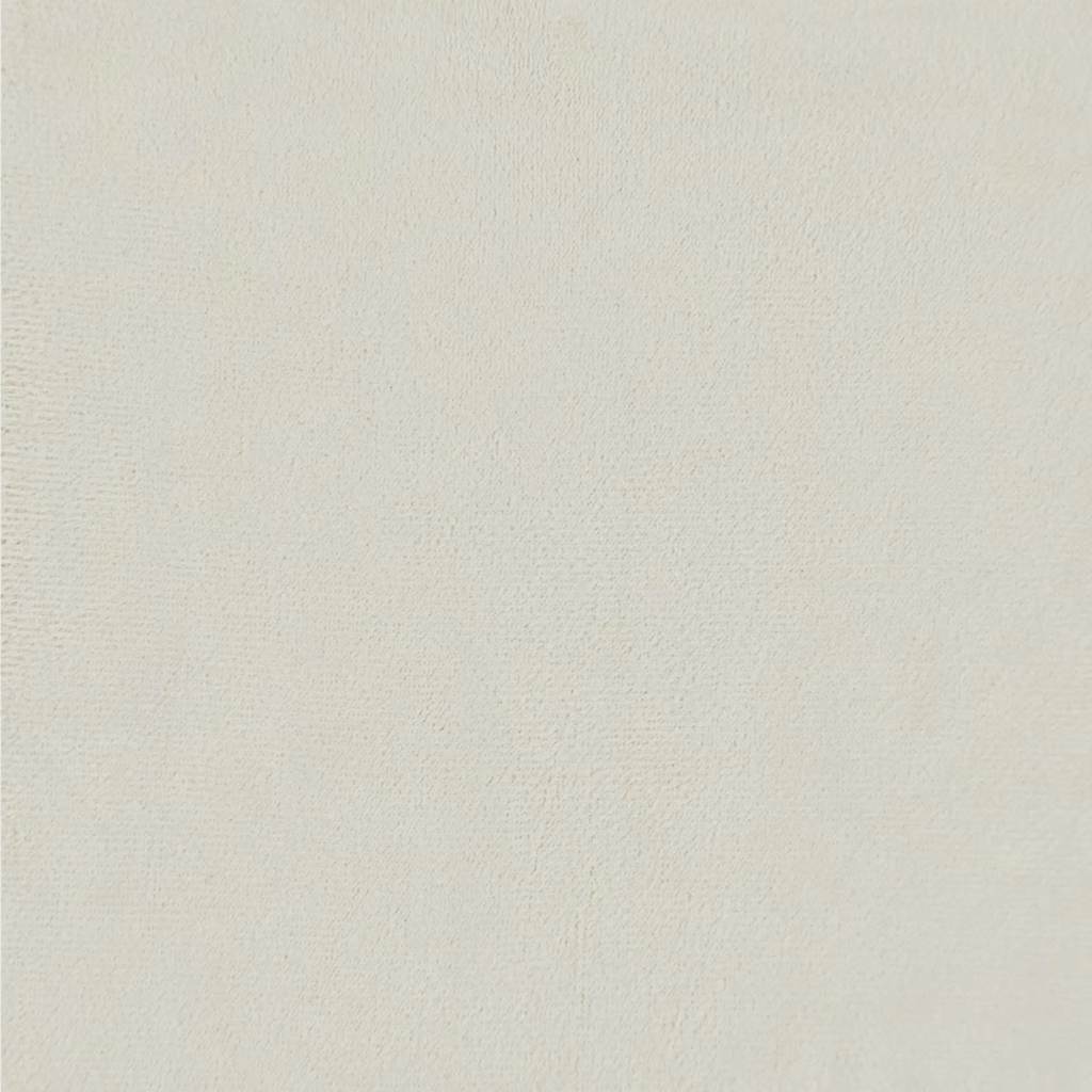 Sitzbank Creme 110x74x84 cm Samt