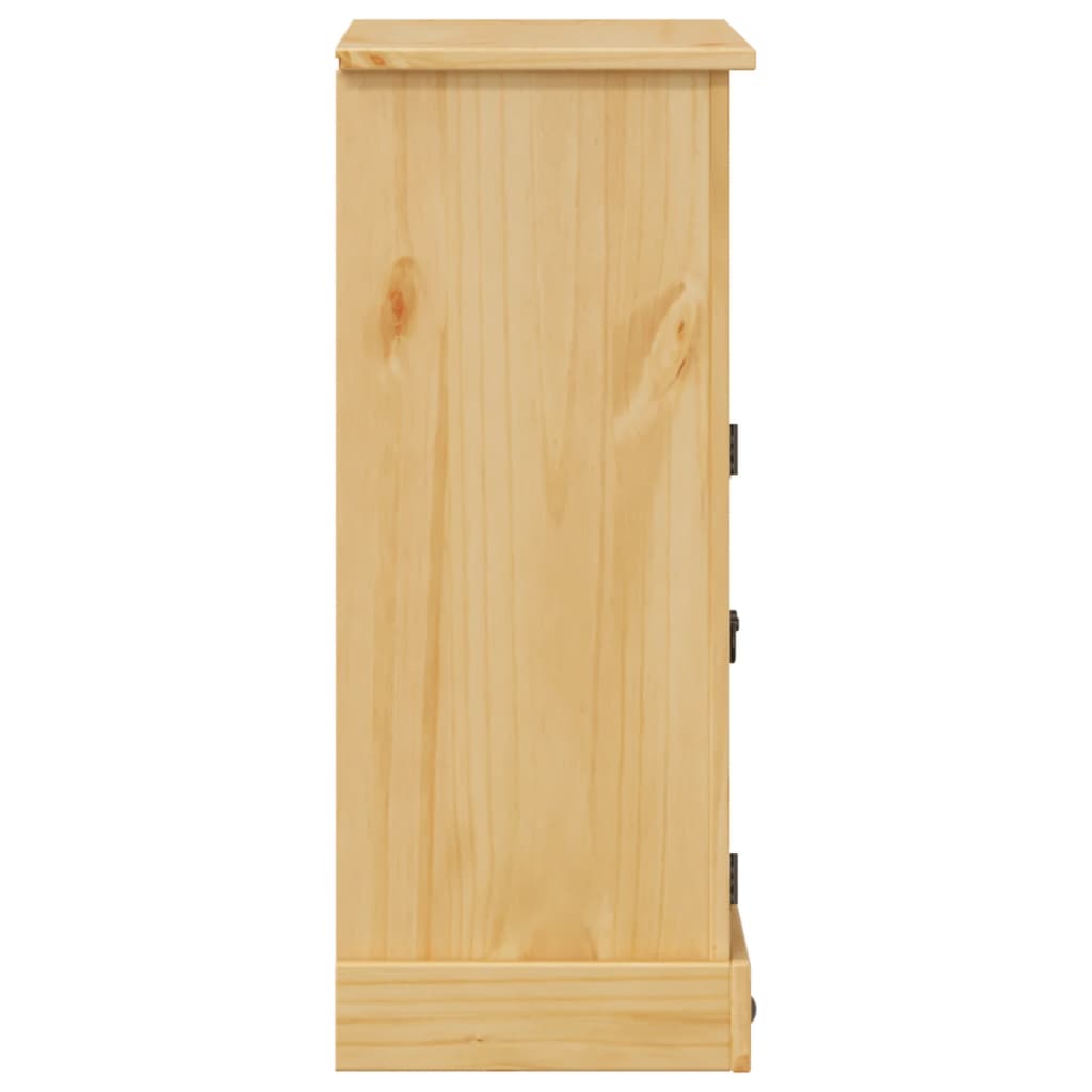 Badeværelsesskab Corona 70x33x80 cm massiv fyrretræ