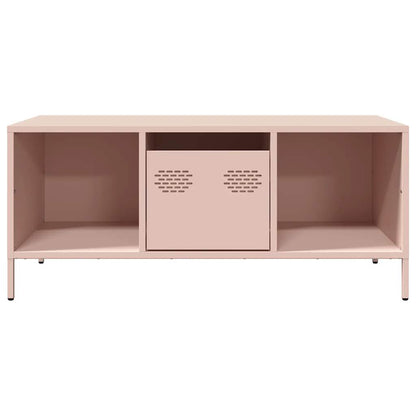 Sofabord Pink 101,5x50x43,5 cm Koldvalset stål