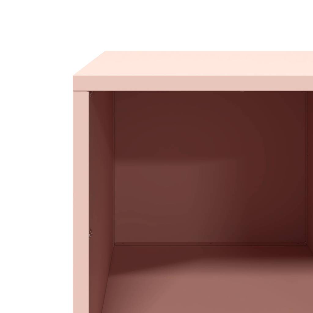 Sofabord Pink 101,5x50x43,5 cm Koldvalset stål