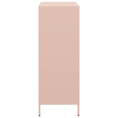Highboard Rosa 68x39x103,5 cm Stahl