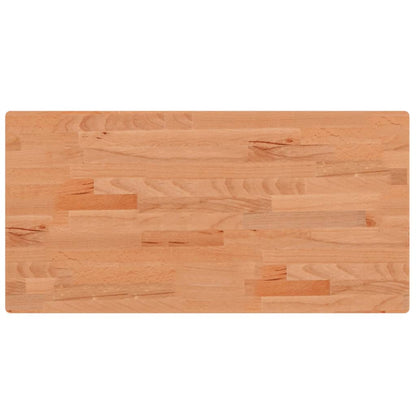 Waschbeckenregal Wandmontage Stahl und Massivholz Buche