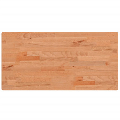 Waschbeckenregal Wandmontage Stahl und Massivholz Buche