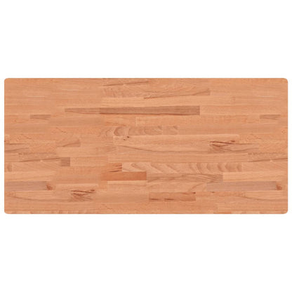 Waschbeckenregal Wandmontage Stahl und Massivholz Buche