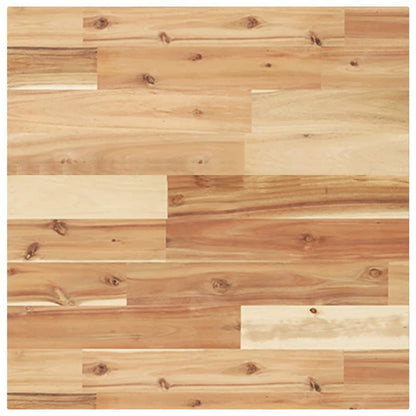 Waschbeckenregal Wandmontage Stahl und Akazienholz