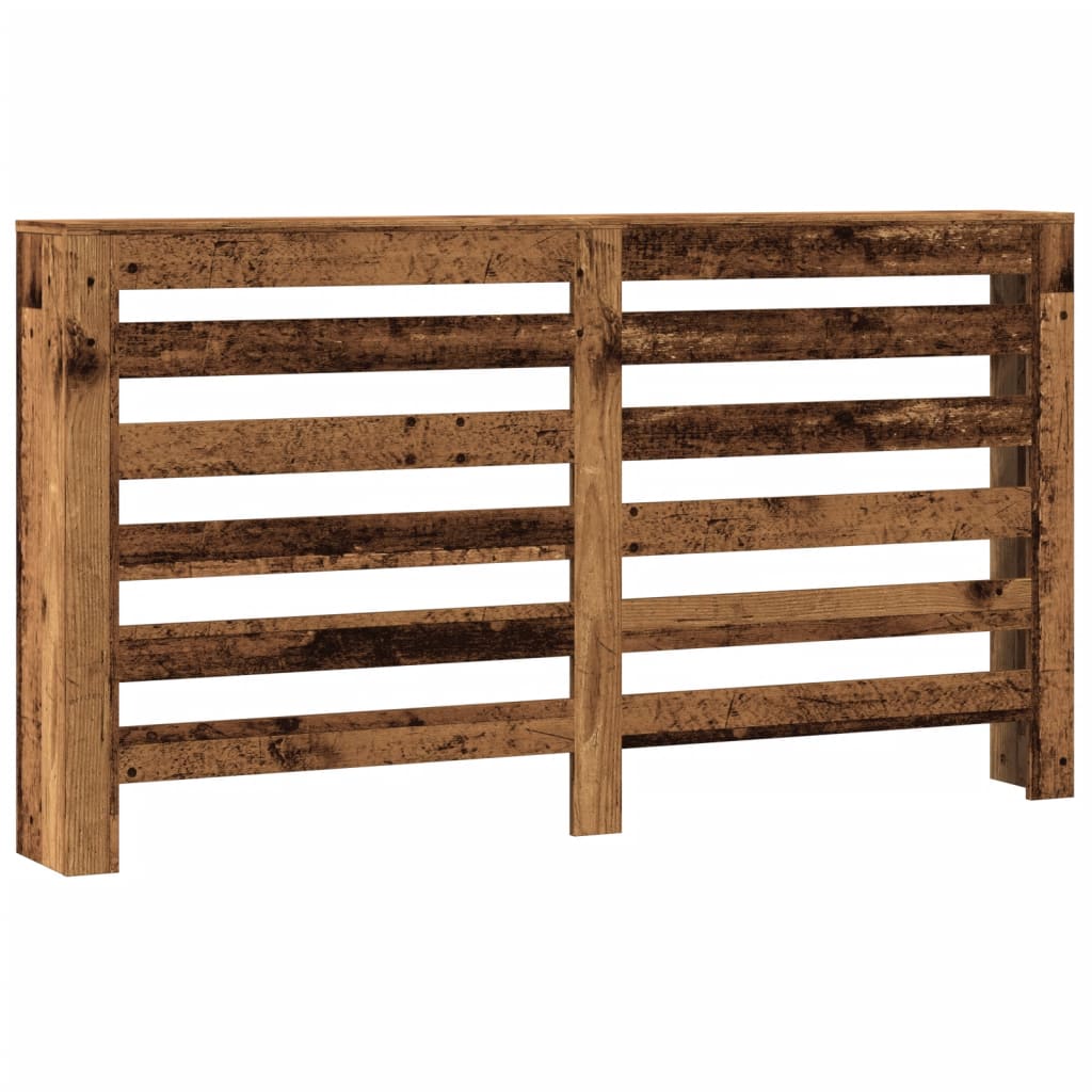 Heizkörperverkleidung Altholz-Optik 149x20x82 cm Holzwerkstoff