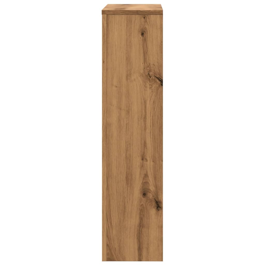 Heizkörperverkleidung Artisan-Eiche 104x20x82 cm Holzwerkstoff