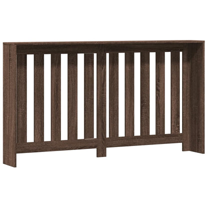 Heizkörperverkleidung Eichen-Optik 149x20x82 cm Holzwerkstoff
