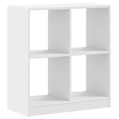 Bogreol Hvid 68,5x32x75 cm Træmateriale