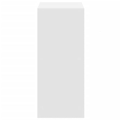 Bogreol Hvid 68,5x32x75 cm Træmateriale