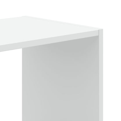 Bogreol Hvid 68,5x32x75 cm Træmateriale