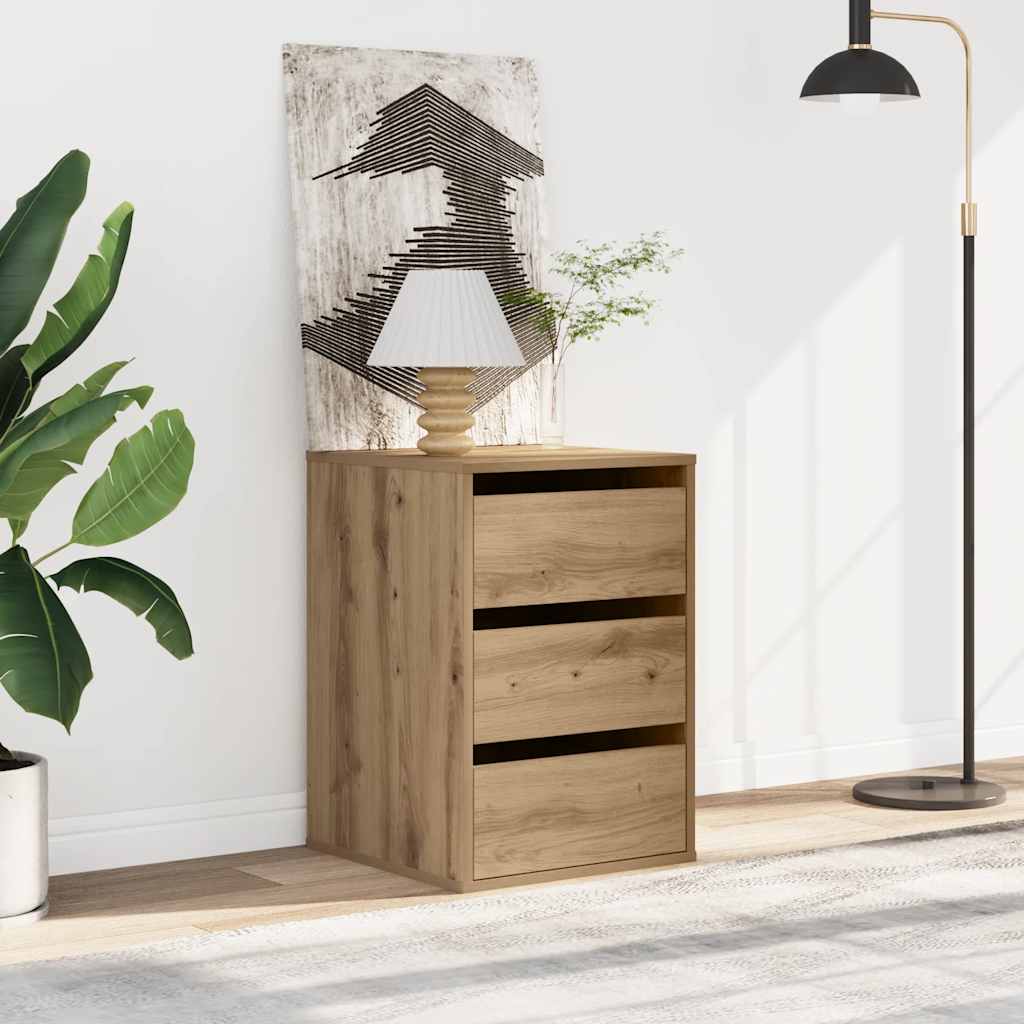 Kommode Artisan-Eiche 40x41x58 cm Holzwerkstoff