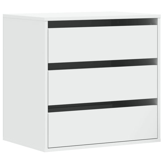 Kommode Hvid 60x41x58 cm Træmateriale