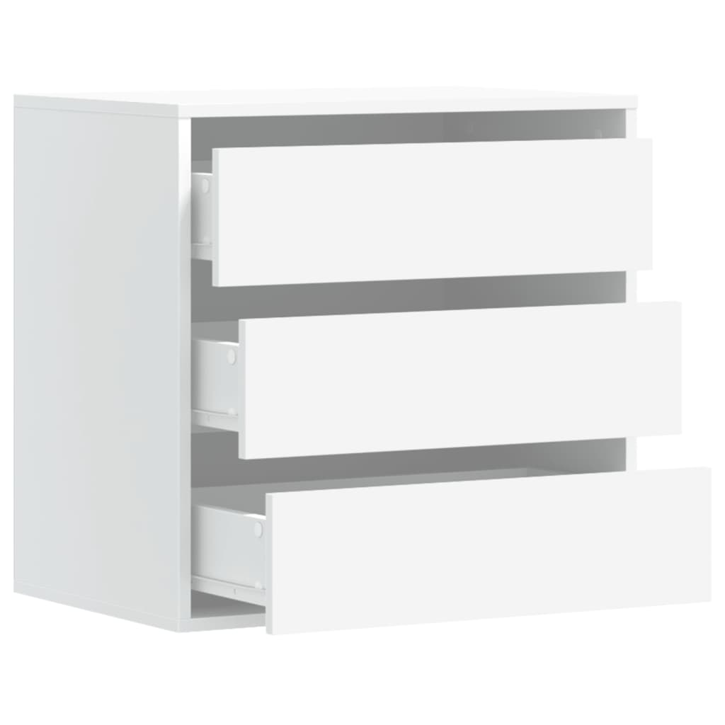 Kommode Hvid 60x41x58 cm Træmateriale