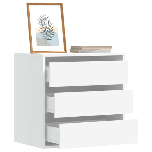 Kommode Hvid 60x41x58 cm Træmateriale