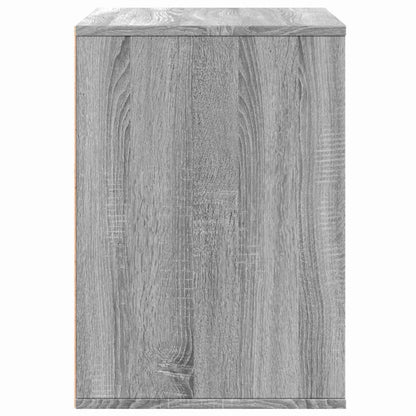 Kommode Grau Sonoma 80x41x58 cm Holzwerkstoff