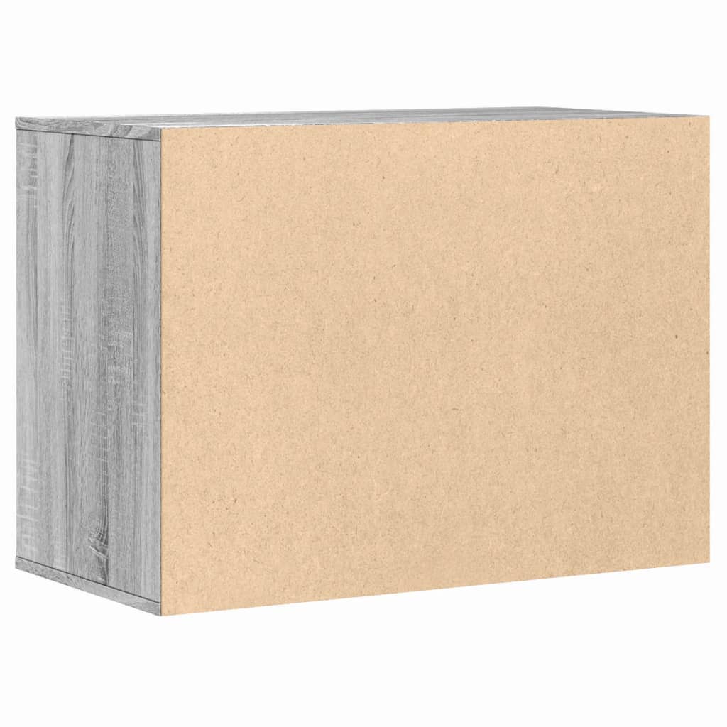Kommode Grau Sonoma 80x41x58 cm Holzwerkstoff