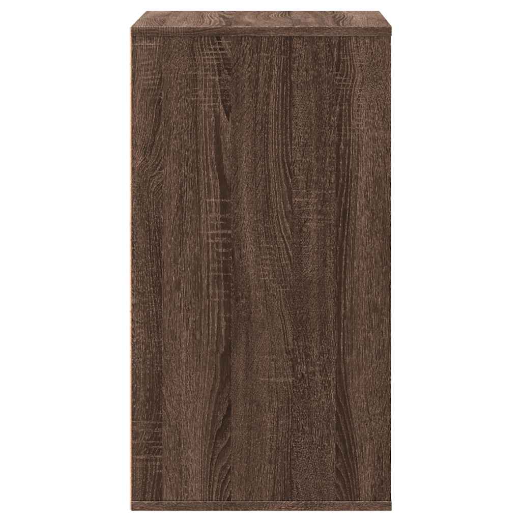 Kommode Braun Eichen-Optik 60x41x76 cm Holzwerkstoff