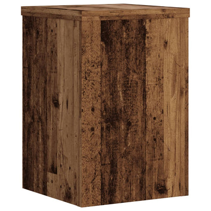 Pflanzenständer 2 Stk. Altholz-Optik 20x20x30 cm Holzwerkstoff