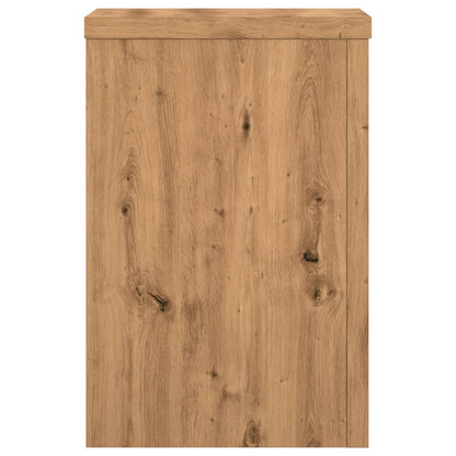Pflanzenständer 2 Stk. Artisan-Eiche 25x25x35 cm Holzwerkstoff