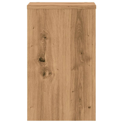 Pflanzenständer 2 Stk. Artisan-Eiche 30x30x50 cm Holzwerkstoff