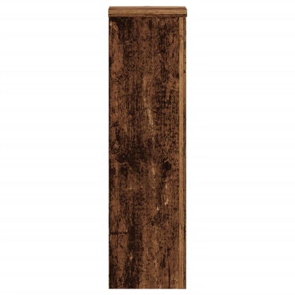 Pflanzenständer 2 Stk. Altholz-Optik 17x17x60 cm Holzwerkstoff