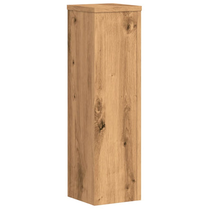 Pflanzenständer 2 Stk. Artisan-Eiche 17x17x60 cm Holzwerkstoff