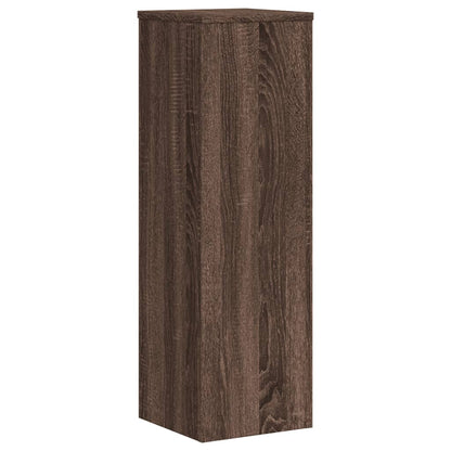 Pflanzenständer 2 Stk. Eichen-Optik 25x25x80 cm Holzwerkstoff