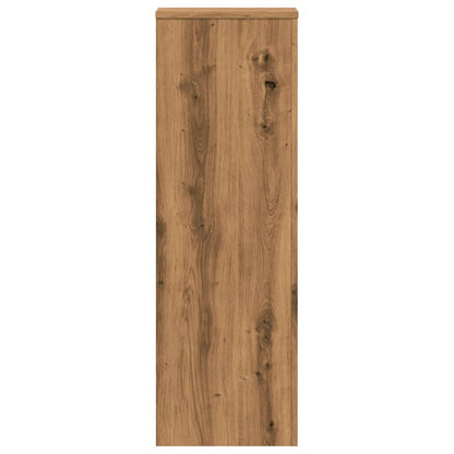 Pflanzenständer Artisan-Eiche 33x33x100 cm Holzwerkstoff