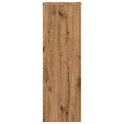 Pflanzenständer Artisan-Eiche 33x33x100 cm Holzwerkstoff