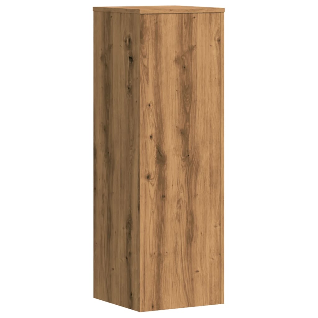 Pflanzenständer Artisan-Eiche 33x33x100 cm Holzwerkstoff