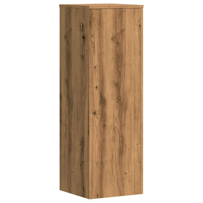 Pflanzenständer Artisan-Eiche 33x33x100 cm Holzwerkstoff