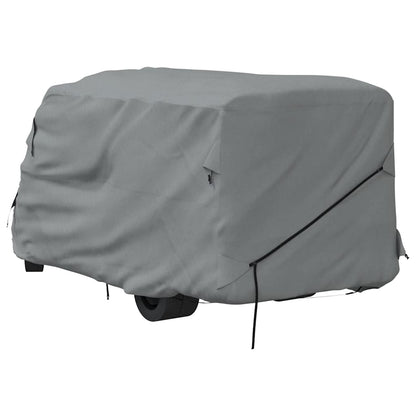 Schutzhülle für Wohnmobil Grau 570x235x275 cm Vliesstoff