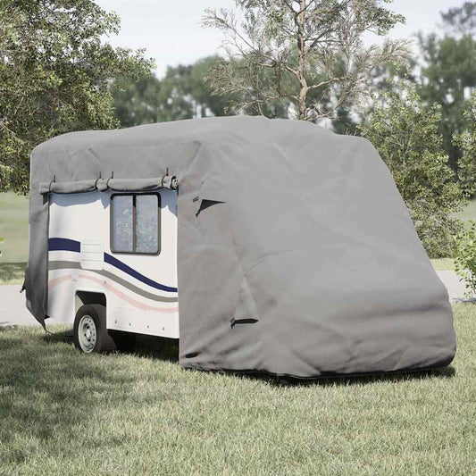 Schutzhülle für Wohnmobil Grau 570x235x275 cm Vliesstoff