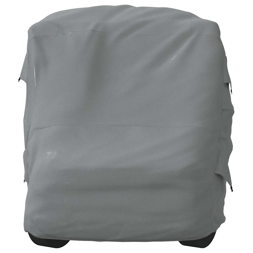 Schutzhülle für Wohnmobil Grau 610x235x275 cm Vliesstoff