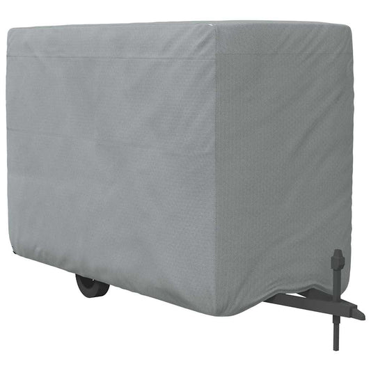 Schutzhülle für Pferdeanhänger Grau 334x148x230 cm Vliesstoff