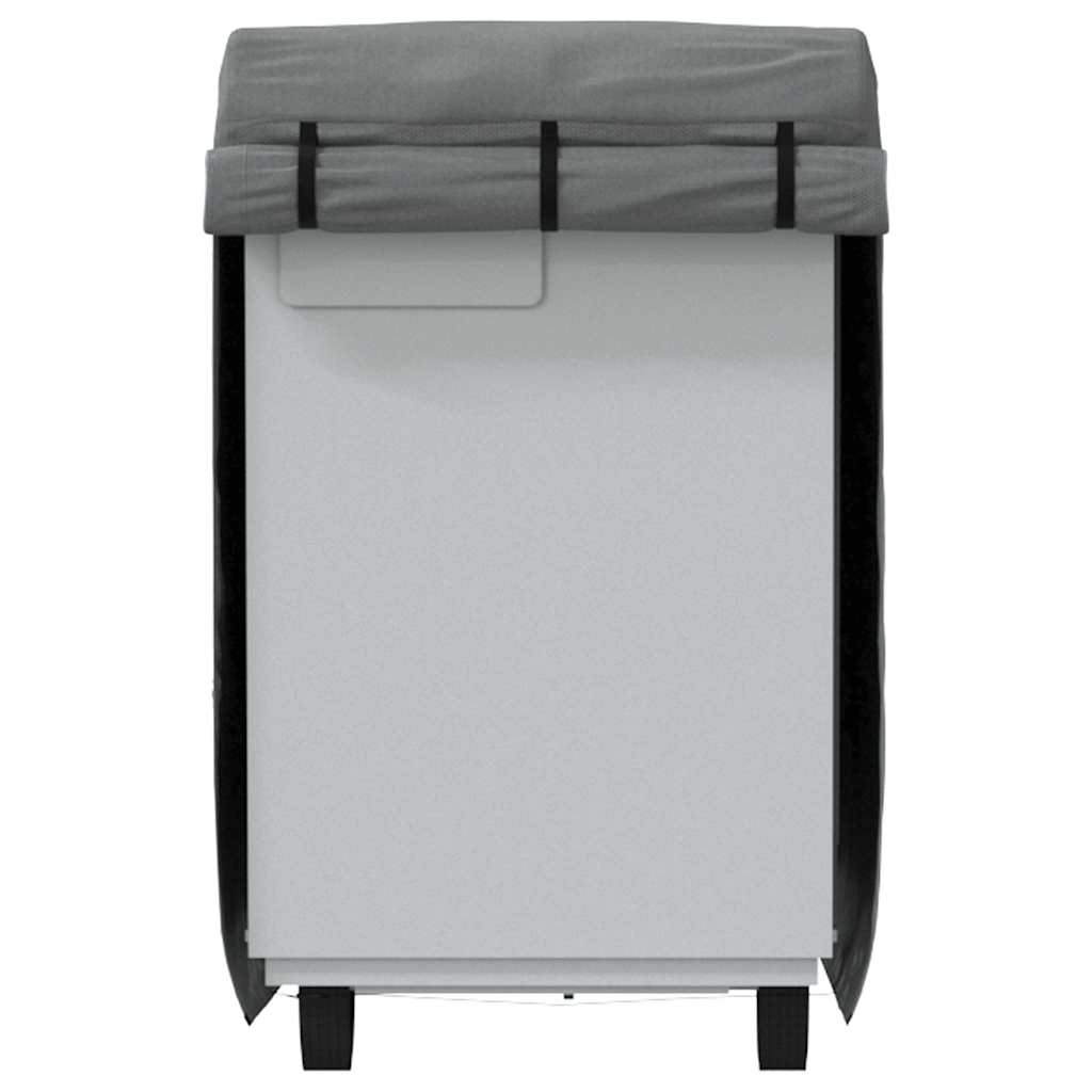 Schutzhülle für Pferdeanhänger Grau 334x148x230 cm Vliesstoff
