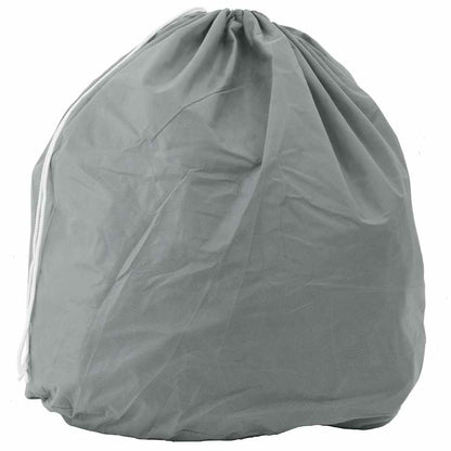 Schutzhülle für Pferdeanhänger Grau 376x168x240 cm Vliesstoff