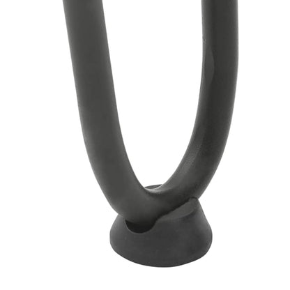 Haarnadelbeine für Couchtisch 4 Stk. Anthrazit 10 cm Massivstahl