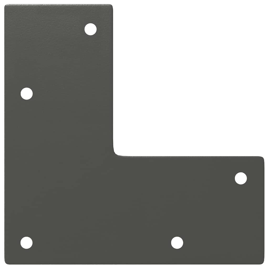 Haarnadelbeine für Couchtisch 4 Stk. Anthrazit 30 cm Massivstahl