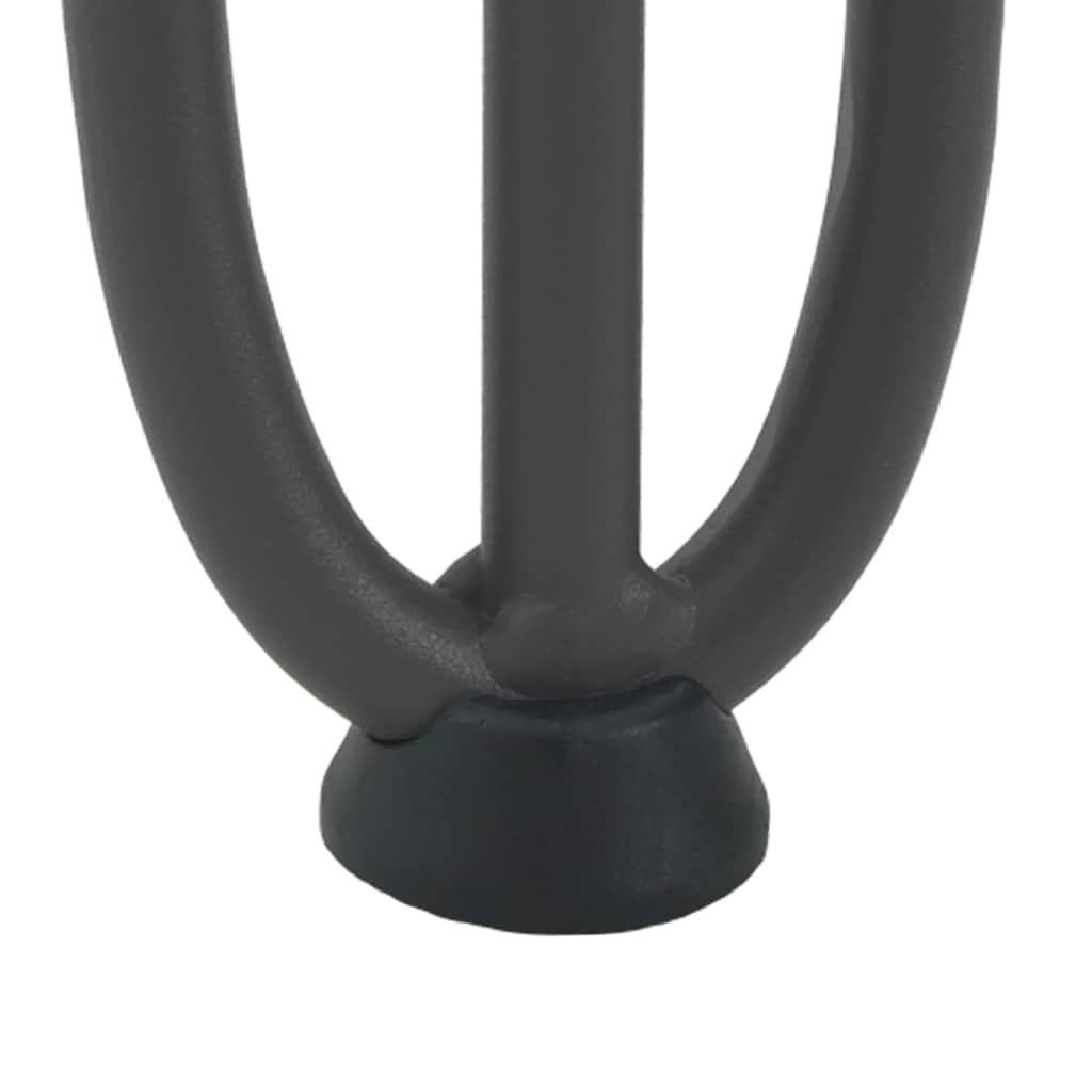 Haarnadelbeine für Couchtisch 4 Stk. Anthrazit 20 cm Massivstahl