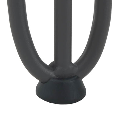 Haarnadelbeine für Couchtisch 4 Stk. Anthrazit 20 cm Massivstahl