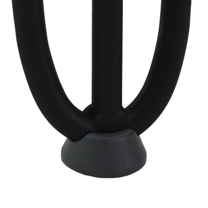 Haarnadelbeine für Couchtisch 4 Stk. Schwarz 30 cm Massivstahl