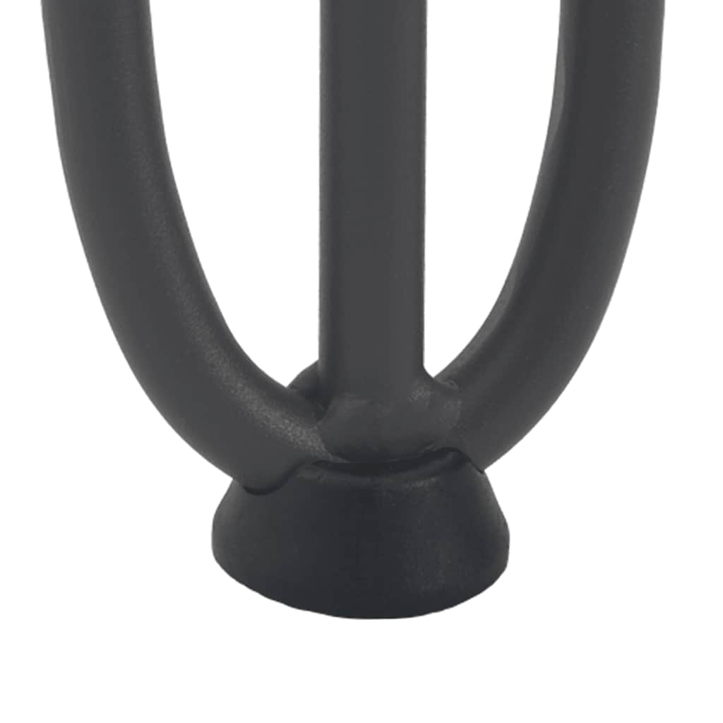 Haarnadelbeine für Couchtisch 4 Stk. Anthrazit 42 cm Massivstahl