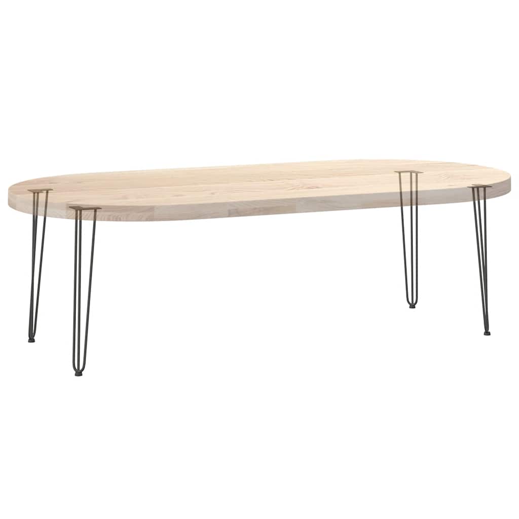 Haarnadelbeine für Konsolentische 4 Stk. Anthrazit 72 cm Massivstahl