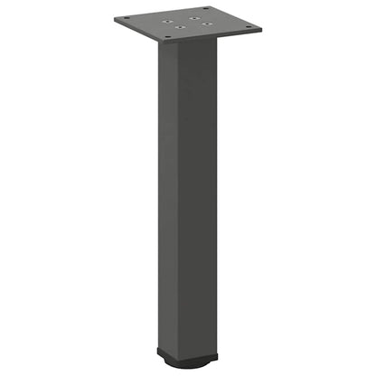 Couchtischbeine 4 Stk. Anthrazit 30-32 cm Stahl