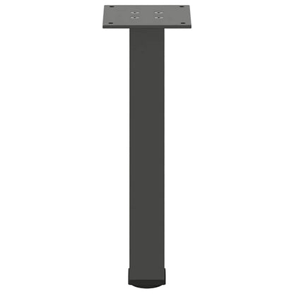 Couchtischbeine 4 Stk. Anthrazit 42-44 cm Stahl