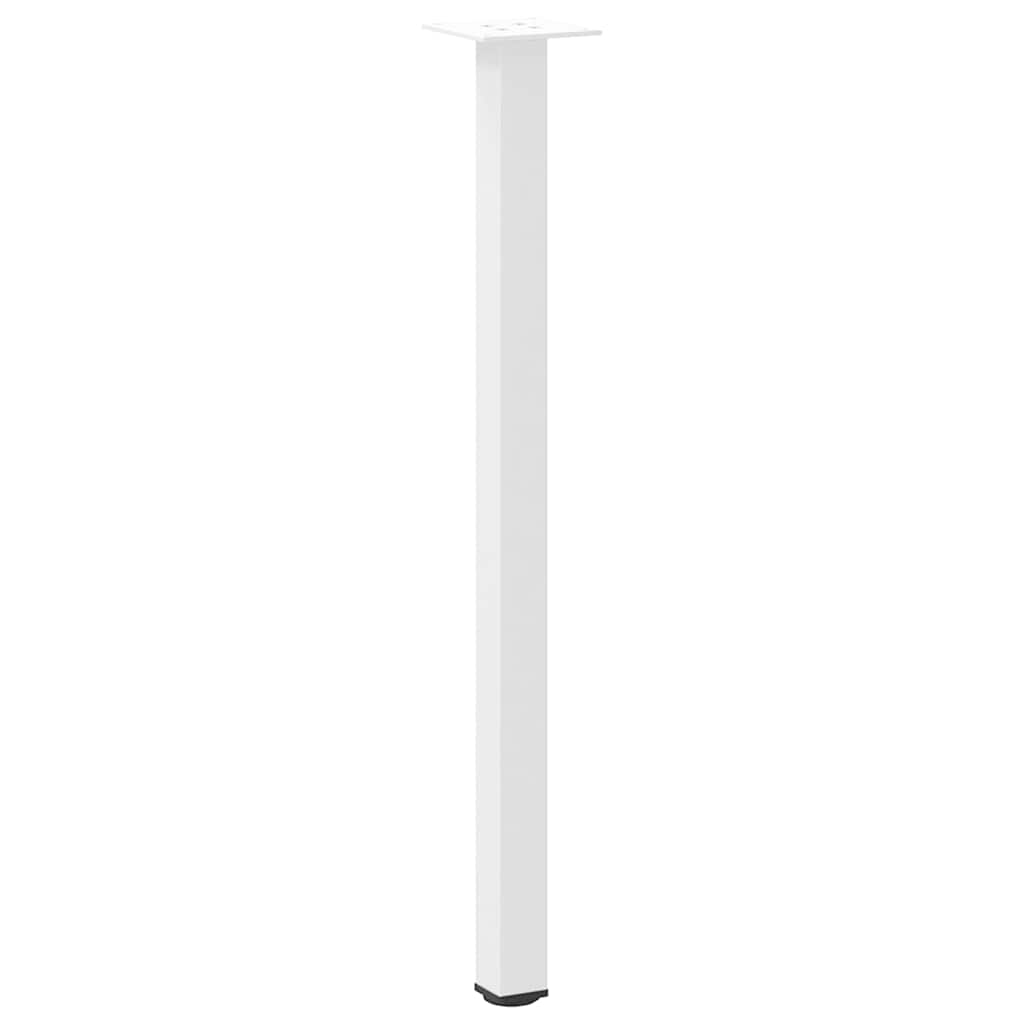 Konsolentischbeine 4 Stk. Weiß 72-74 cm Stahl