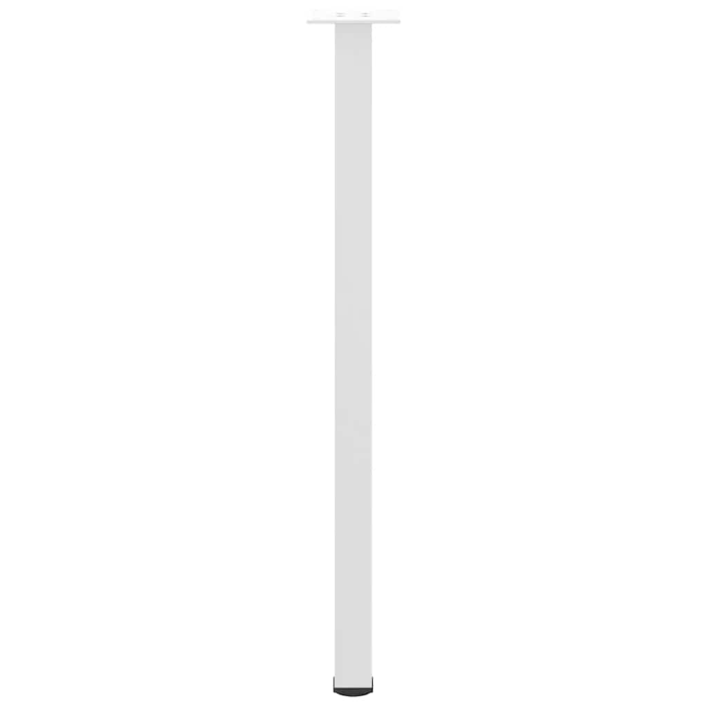 Konsolentischbeine 4 Stk. Weiß 72-74 cm Stahl