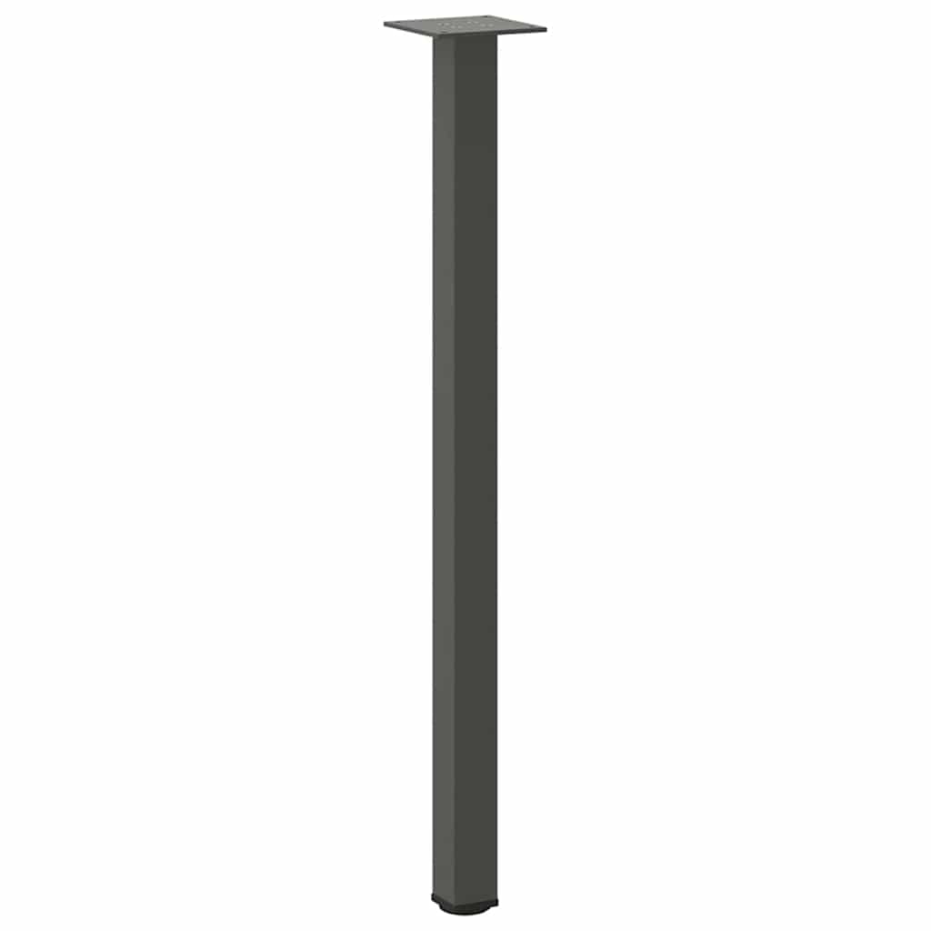 Konsolentischbeine 4 Stk. Anthrazit 72-74 cm Stahl